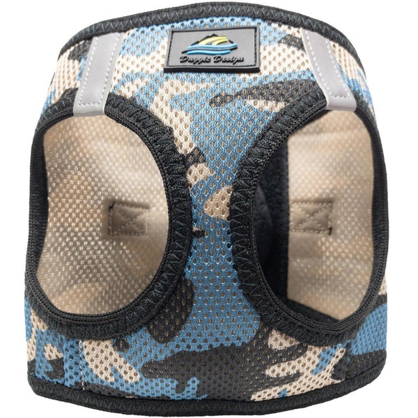 American River Choke Free Dog Harness Camouflage Collection - Blue Camo 78485