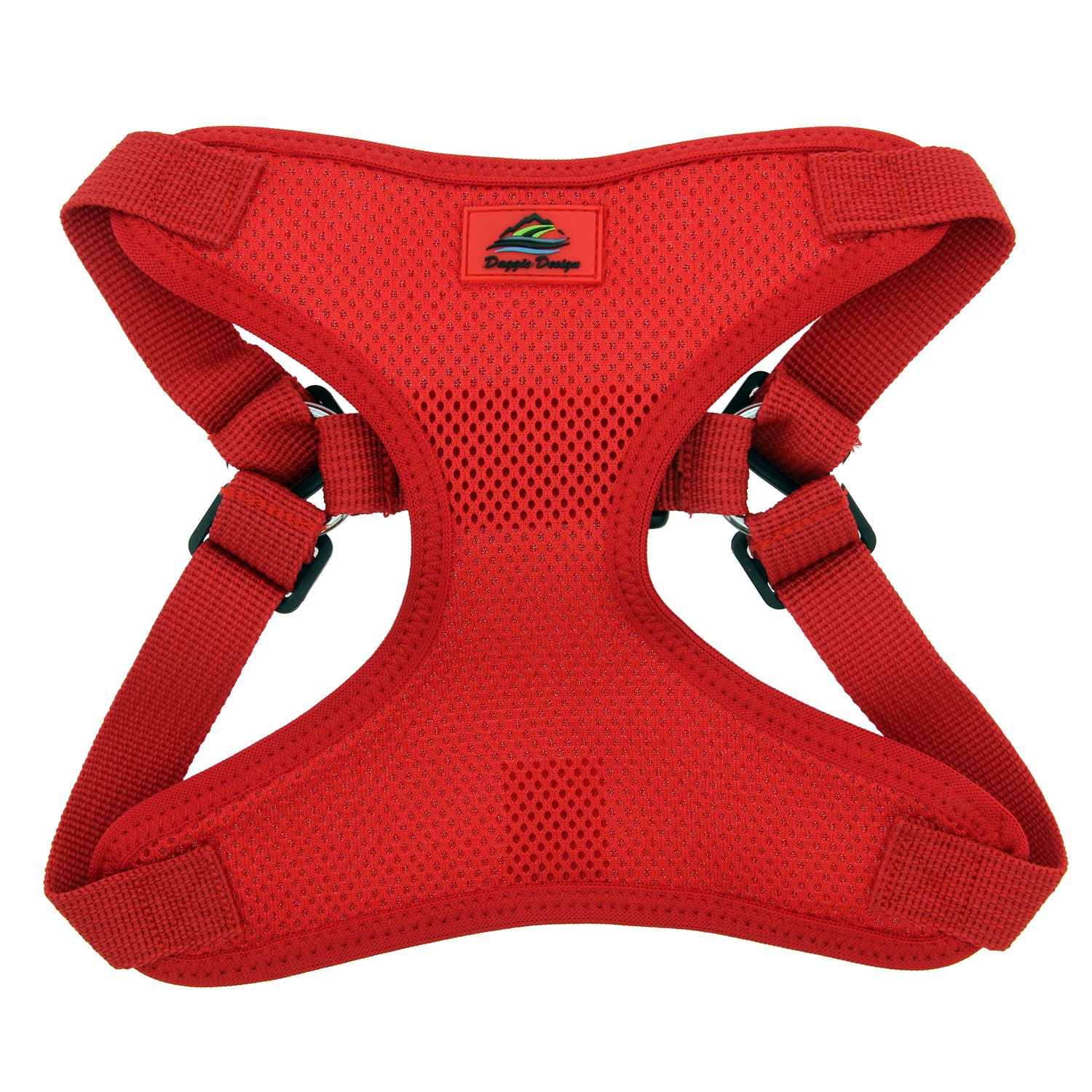 Wrap and Snap Choke Free Dog Harness Flame Red 63329 Etsy