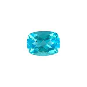 7x5mm NATURAL Swiss Blue Topaz Cushion Cut 0.9-1.1ct Loose Calibrated Gem Supply