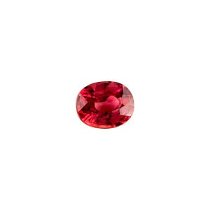 NATURAL 0.58ct Ruby Vivid Pink Red Oval Cut Loose RARE Gemstone 5x4mm VS