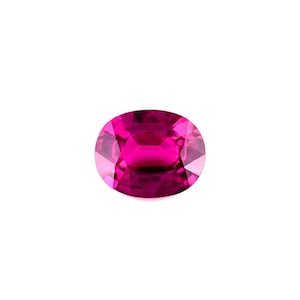 GIA CERTIFIED HOT pink sapphire 1.07ct oval cut natural loose gemstone 6.8x5.4mm