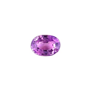 Fine NATURAL Purple CEYLON Sapphire 0.64ct Oval Cut RARE loose gem 5.5x4mm vs