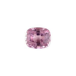 1.38ct FINE Pinkish Purple Spinel NATURAL Cushion Cut 7x5.9mm Loose Gemstone