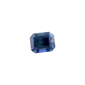 NATURAL 1.02ct Spinel Purple Blue Octagon Emerald Cut 5.7x4.5mm VS Loose Gem