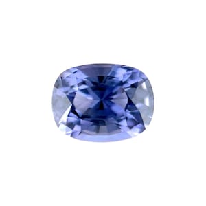 Fine NATURAL 1.32ct Violet Purple Lilac Spinel Cushion Cut 7.5x5.5mm Gem VS