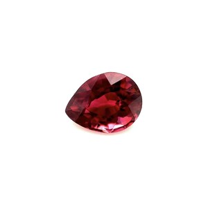 1.74ct VIVID Purple Pink Rubellite Tourmaline Pear Cut RARE Gem 8.2x6.4mm VS