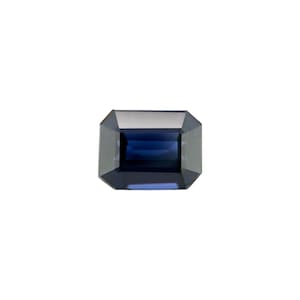 NATURAL 1.07ct Spinel Purple Blue Octagon Emerald Cut 6.7x5.2mm VVS Loose Gem
