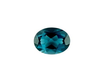 NATURAL London Blue Topaz 7x5mm Oval Cut 0.9-1.1ct Loose Calibrated Gem Supply