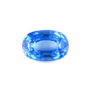 FINE 2.15ct CEYLON Sapphire Vivid Blue Oval Cut NATURAL 8.7x5.9mm loose gem vvs
