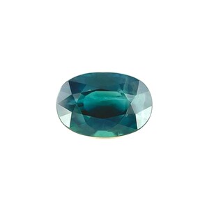 GIA CERTIFIED 1.36ct Green Blue Teal RARE Sapphire 7.9x5.4mm Oval Cut Gem