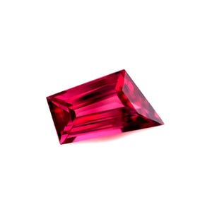 2.27ct NATURAL Pink Purple Rhodolite Garnet FANCY Cut Loose Gem 9.2x6mm VS
