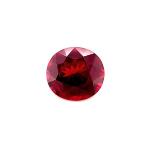2.65ct Pink Purple NATURAL Rhodolite Garnet Oval Cut Loose Gemstone 8.2x7.6mm