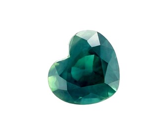 RARE !! SAPHIR VERT BLEU D'AUSTRALIE : 6 mm x 5 mm ★★ p446