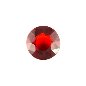 3.82ct VIVID Orange Red Spessartite Garnet Oval Cut 9mm Loose Gem VS