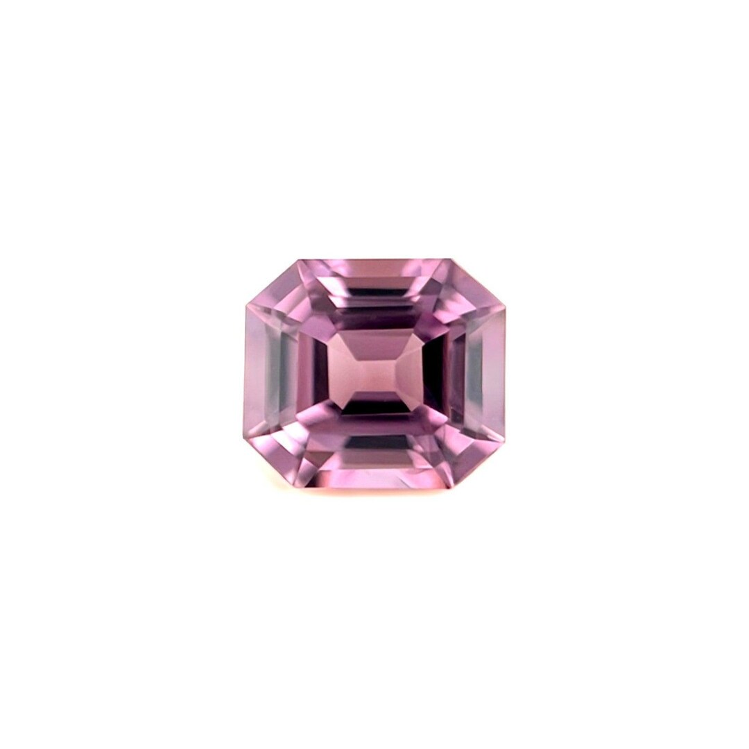 NATURAL 1.35ct Spinel Purple Pink LAVENDER FANCY Octagon Cut 6.5x5