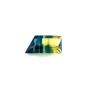 GIA Certified UNIQUE 1.13ct Bi Colour Sapphire Bi Colour UNTREATED Fancy Cut Gem