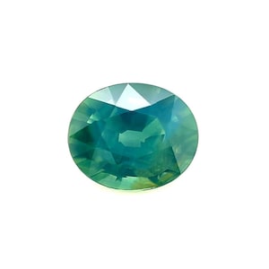 1.17ct Sapphire GIA Certified NATURAL Green Blue Teal UNTREATED natural oval gem