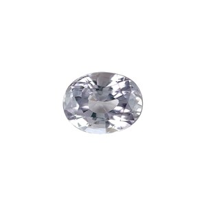 1.06ct Titanium Grey Purple Spinel NATURAL Oval Cut Loose 6.7x5.3mm Rare Gem