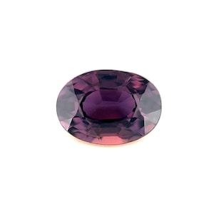 GIA CERTIFIED Pink Purple Sapphire UNTREATED 0.93ct Oval Cut Loose Gem 6.6x4.7mm