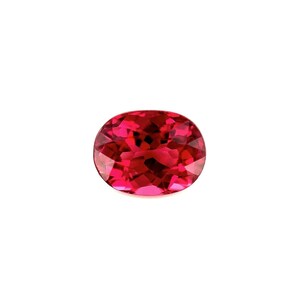 FINE 2.14ct vívido roxo rosa rodolita granada corte oval 8x6mm gema calibrada VS