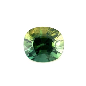 UNTREATED Parti Colour Sapphire 1.26ct GIA CERTIFIED Cushion Cut No Heat Gem