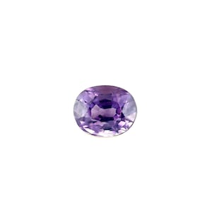 1.03ct Vivid Violet Purple NATURAL Spinel Oval Cut 6.3x5mm Loose Gemstone VS