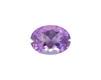 NATURAL Purple Amethyst 8x6mm Oval Cut 1.0-1.20ct Calibrated Loose Gemstone