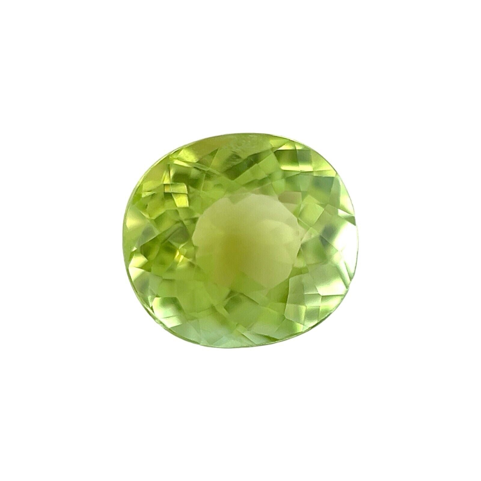 NATURAL Mint Green Natural Tourmaline UNTREATED Cushion Cut