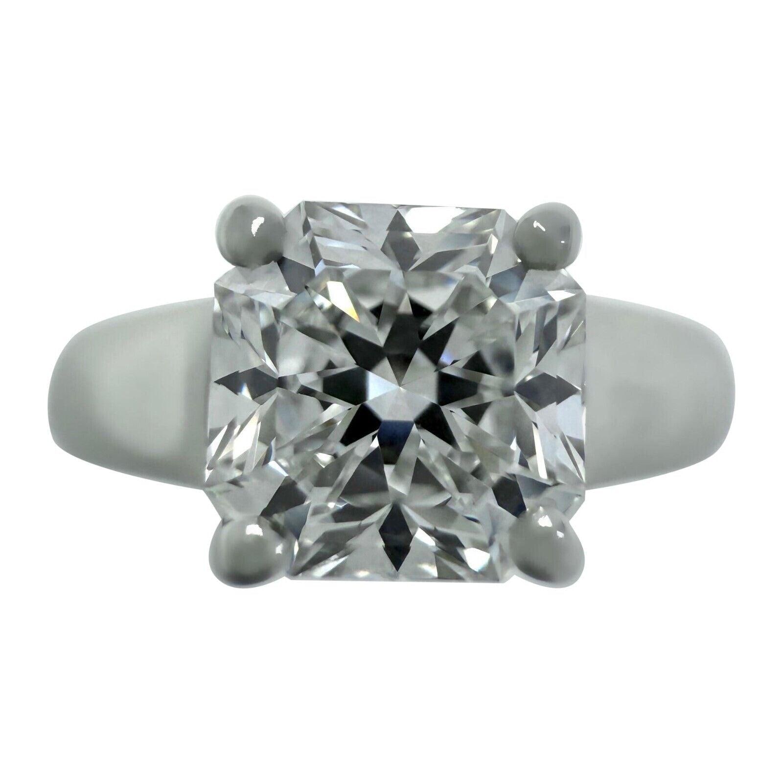 Tiffany & Co. Lucida 1.21ct Square Cut Diamond VVS1 E Platinum 