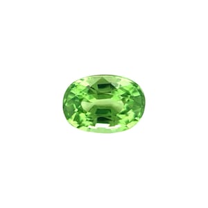 1.03ct VIVID Green Tsavorite Garnet NATURAL Oval Cut Loose Gemstone 7x5mm VS