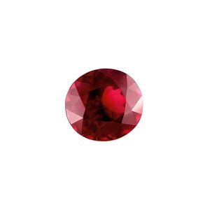 2.65ct Pink Purple NATURAL Rhodolite Garnet Oval Cut Loose Gemstone 8.2x7.6mm