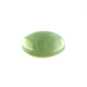 8.10 Carat GIA CERTIFIED Grey Green Jadeite Jade ‘A’ Grade Oval Cabochon