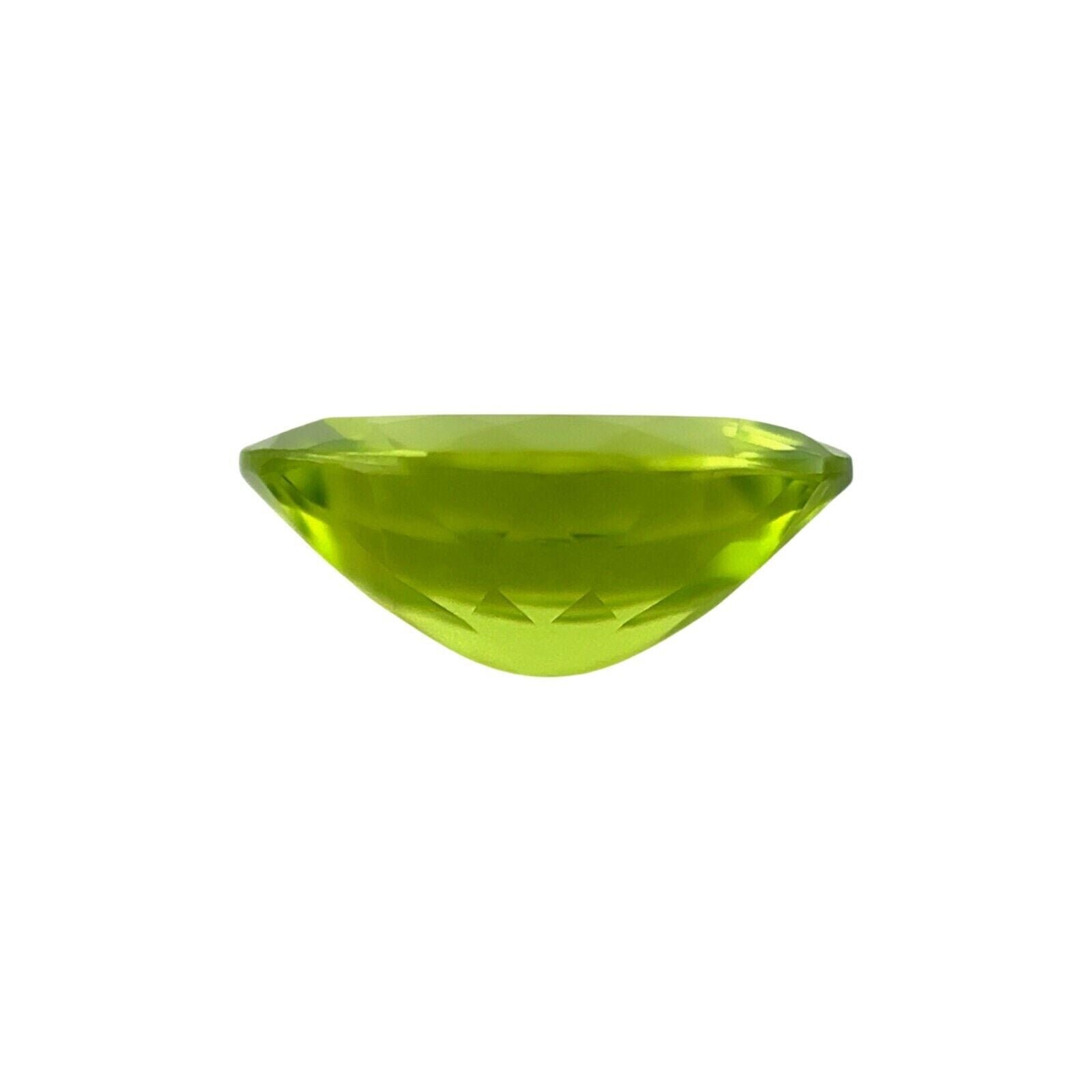 45 Pieces 14x10mm Green Peridot Flat Back Oval Acrylic Rhinestones - Body Jewels, Card Making, Crafts