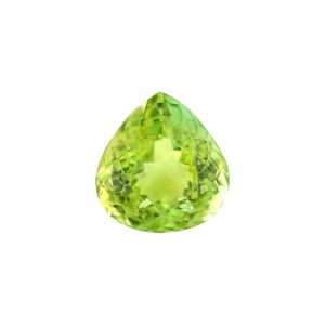 NATUAL 2.21ct Vivid Green Tourmaline Fancy Pear Cut 8.2x7.7mm Loose Gemstone