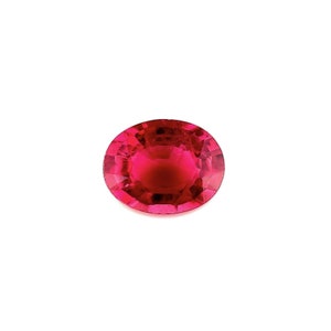 NATURAL Tourmaline 1.16ct Vivid Purple Pink Oval Cut Loose Gem 7.7x6mm