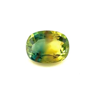 Natural 1.02ct UNTREATED Bi Colour Sapphire GIA CERTIFIED Cushion Cut Gem
