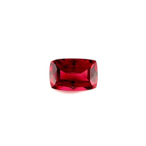 FINE 2.03ct Vivid Purple Pink Rhodolite Garnet Antique Cushion Cut Gem 8.5x5.7mm