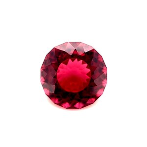 NATURAL 2.64ct Rhodolite Garnet VIVID Purple Pink FANCY cut loose gem 8x8mm vs
