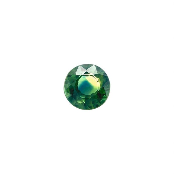RARE !! SAPHIR VERT BLEU D'AUSTRALIE : 6.2 mm x 4.8 mm ★★ p344.135T