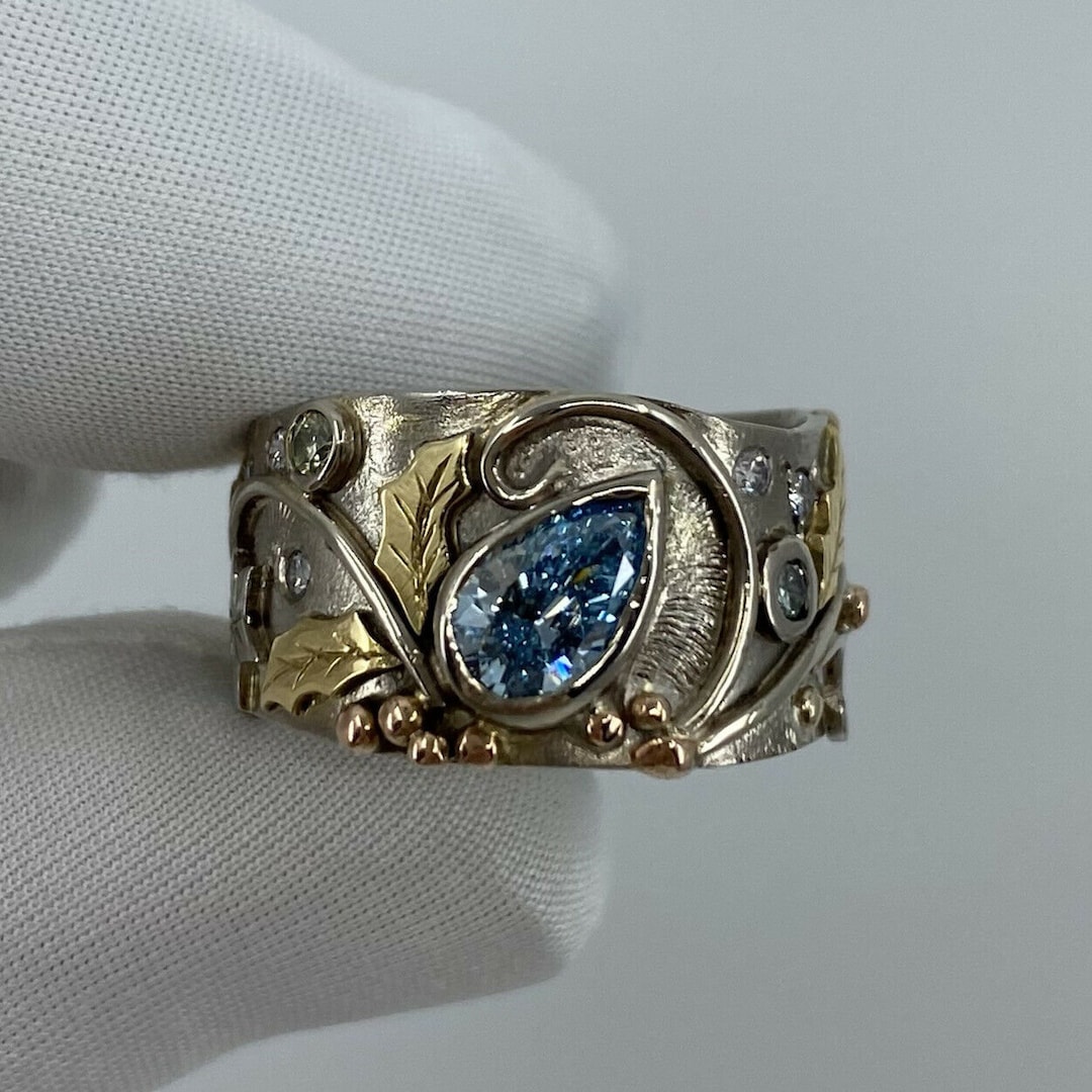 Anello A Fiocco Di Neve - Italia