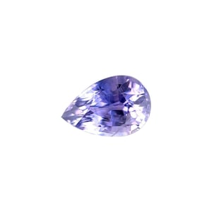 NATURAL Vivid Fine Purple 0.84ct Sapphire Pear Teardrop Gemstone 6.8x4.5mm VS
