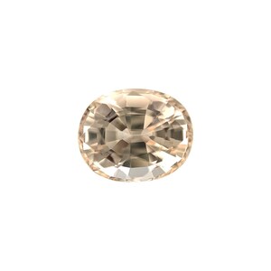 Natural FINE Morganite 2.45ct Peach Orange Pink Beryl Oval Cut 9x7.4mm Gem VVS