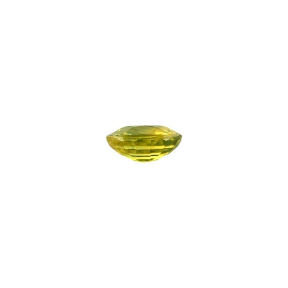 Saphir Jaune-vert Naturel D'Australie 6.7x4.8mm 0.87ct – Diffusion Be