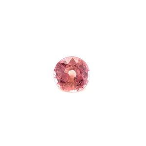 NATURAL Vivid Pink Sapphire 0.94ct Round Cut Loose Gemstone 5.5mm