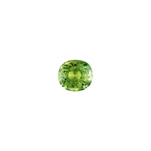 UNIQUE 1.00ct NATURAL Vivid Green Sapphire Cushion RARE australia gem 5.5x5mm vs