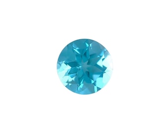 NATURAL Topaz 6mm Vivid Swiss Blue Round Cut Calibrated Gem Jewellery Supply