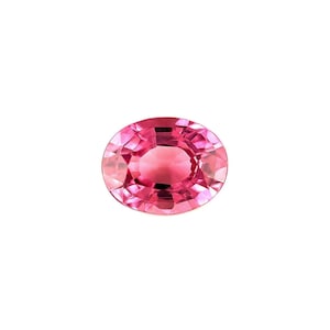 1.89ct Fine HOT Pink Purple NATURAL Spinel Oval Cut 8.4x6.6mm Loose Gemstone VS