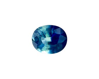 Sphir bleu nturel ustrlien tille ovle de 0,49 crt, pierre