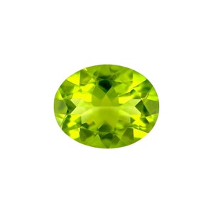 Natural Peridot 9x7mm Oval Cut 1.5-1.7ct Green Calibrated Gem Jewellery Supply