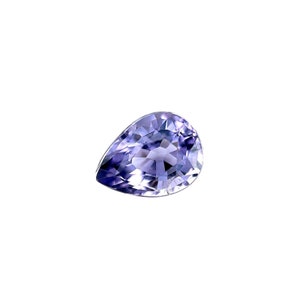 1.21ct FINE Vivid Purple NATURAL Spinel Pear Cut 7.5x5.7mm Loose Gemstone VS
